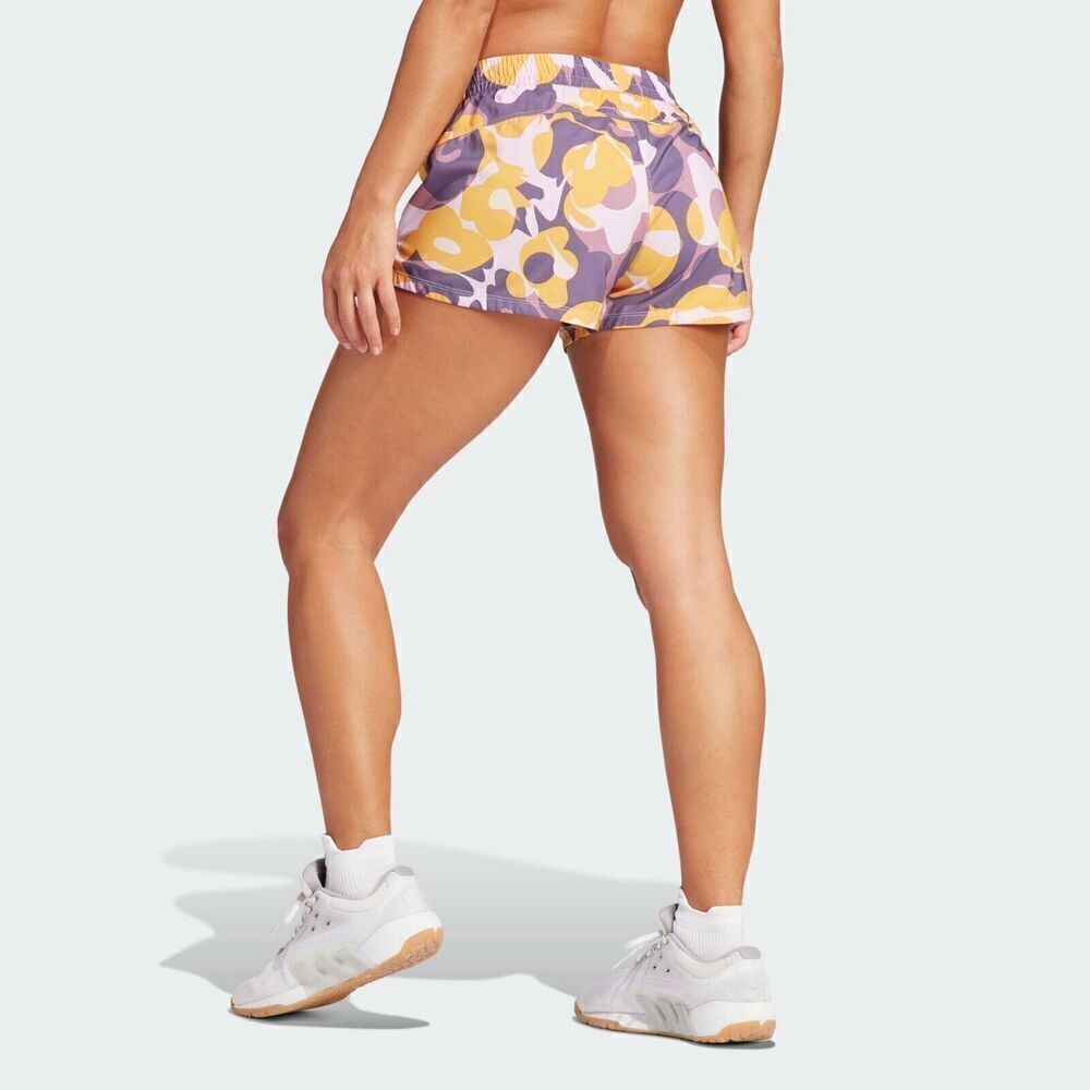 Adidas Pacer Train Essentials Floral-Print Woven ShortsWomen's Size XS NWT - Picture 2 of 7